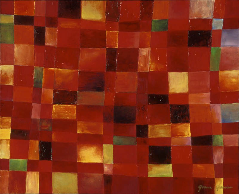 Red, a painting by Grace Gardner