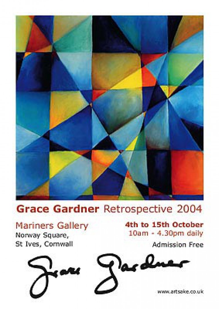 Grace Gardner Retrospective 2004, an exhibition